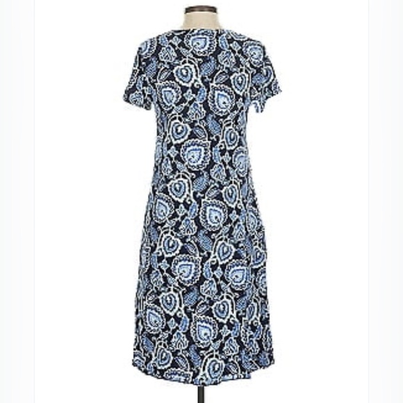 Soft Surroundings Dresses & Skirts - 💙 Soft Surroundings Blue & White Paisley Dress 2X – With Pockets! 💙